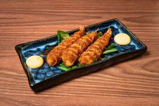 Gamberi in tempura
