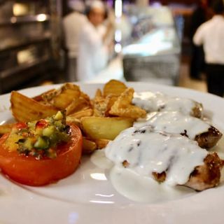 Solomillo de cerdo ibérico al roquefort