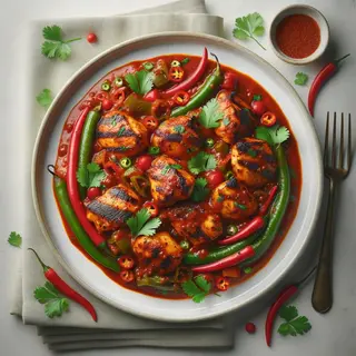 Chicken kadhai