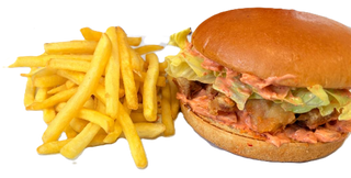 Meniu Kimchi Chicken Burger