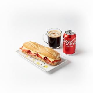 Almuerzo Medio Bocadillo