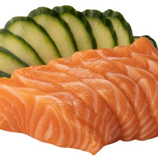 Sashimi de salmón (8 piezas)