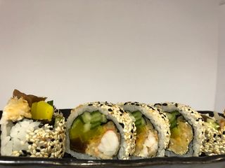 Uramaki krewetka tygrysia w panko