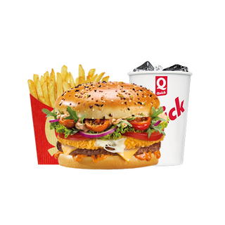 Menu Le Soprano Burger Qreamy Tomato Beef Qrispy