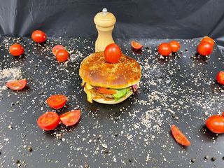 Cheeseburger pui