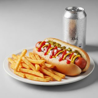 Menù hot dog