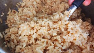 Tapa de aros de cebolla (ración)