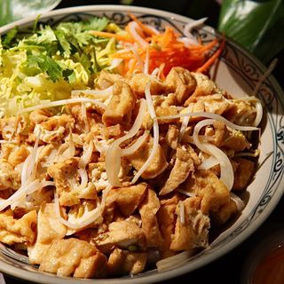 Fideos con tofu-Bun Chay Nam Bo