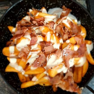 Patatas con Roquefort y Bacon
