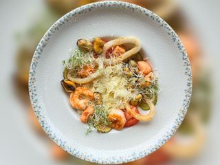 Сирна паста з морепродуктами (390g)