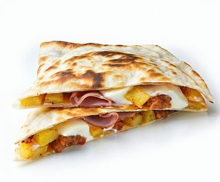 Cotoletta, mozzarella, prosciutto cotto, patate