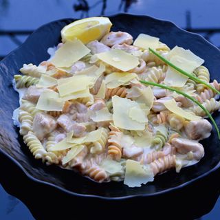 Пиле с фусили (450г)