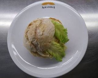 Sande de peito de frango grelhado