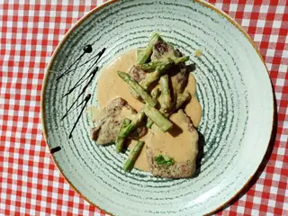 Filetto di Manzo al pepe verde