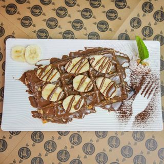Gaufre Banane Nutella