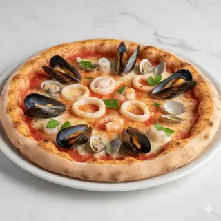 Pizze Frutti Di Mare (33 Cm.)