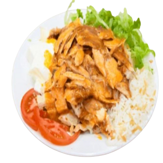 Plato Kebab Con Arroz