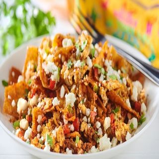 Migas completas (huevo, chorizo y pimiento)