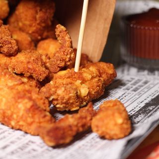 Pollo crunch (+ salse) 