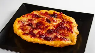 Langos cu gem