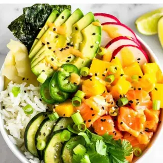 Poke Bowl De Salmón