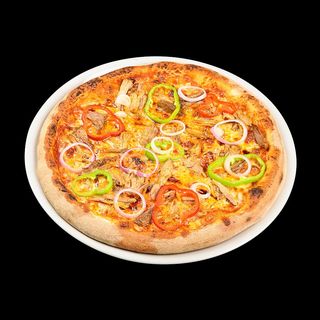 Пица с дърпано свинско месо