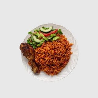 Jollof + Chicken Combo