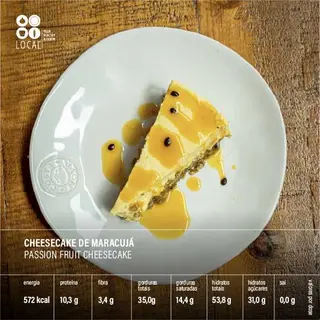 Cheesecake Maracuja e Cacau