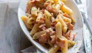 Penne al salmone