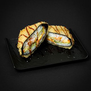 Տեմպուրա սենդվիչ ռոլլ օձաձկով