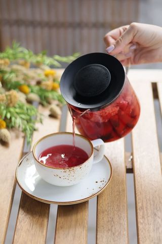 Каркаде с имбирем и малиной S