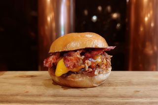 Double Crispy Smash Burger