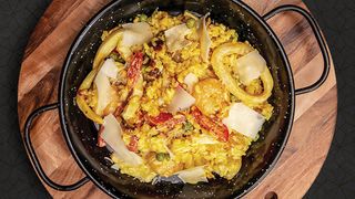 Паеля с морски дарове по наша рецепта (390г)