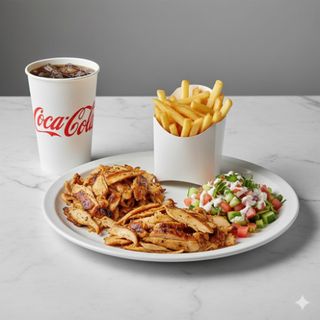 Shawarma platter chicken