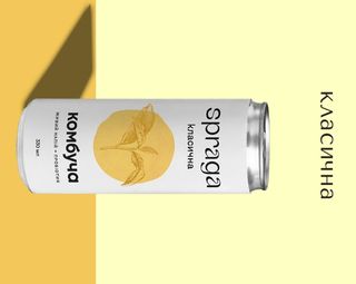 Комбуча Spraga Класична 330ml ж/б