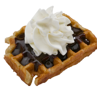 Gofre Con Nutella Y Helado