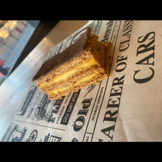 Milhojas chocolate negro