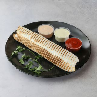 Tortilla kebab średni