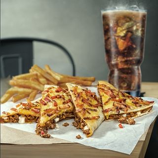 Menu Bacon Quesadilla