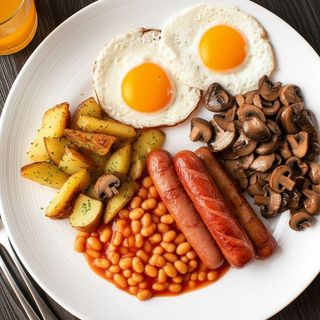 Vegetarian Breakfast Platter