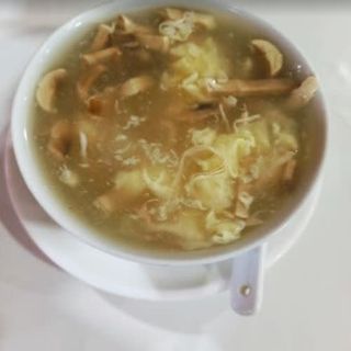 Sopa De Pollo Con Champiñón