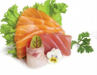 887. Sashimi misto 12 pezzi