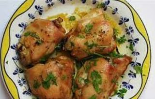 Pollo Al Ajillo (Ración)