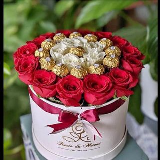 Boxe ronde chocolat GM 29