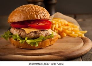 Beef + Cheese Burger (combo)