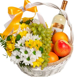 Кошик фруктів "Ароматне задоволення"
