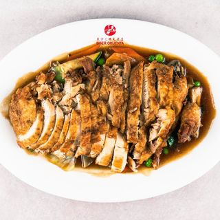 48 Pržena piletina s povrćem