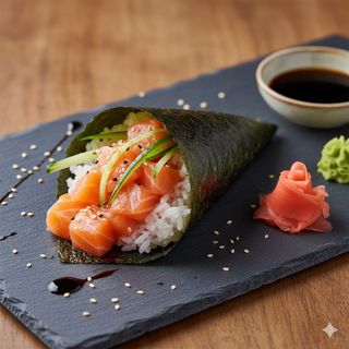 29.Temaki salmone
