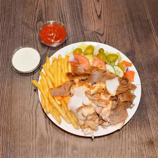 Talerz kebab