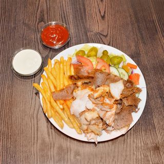 Zestaw z mięsem duży